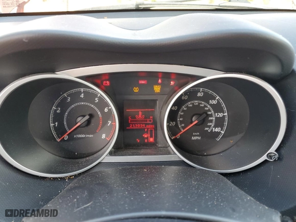 2012 Mitsubishi Outlander ES with VIN JA4AS2AW8CU004558, listed as a Copart auction lot 74552094 with 213,094 mi miles and Salvage Title. Bid and sale history available at carsss.com. Image 9.