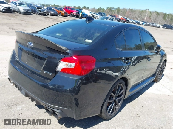2020 Subaru WRX Premium with VIN JF1VA1B66L9831616, listed as a IAAI auction lot 41654561 with 36,752 mi miles. Bid and sale history available at carsss.com. Image 4.