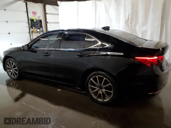 2017 Acura TLX V6 w/Technology Pkg with VIN 19UUB3F59HA000800, listed as a Copart auction lot 46326765 with 155,222 mi miles and Salvage Title. Bid and sale history available at carsss.com. Image 2.