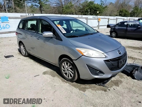 2014 Mazda 5 Sport with VIN JM1CW2BL3E0168267, listed as a Copart auction lot 50696245 with 196,541 mi miles and Salvage Title. Bid and sale history available at DreamBid. Image 13.