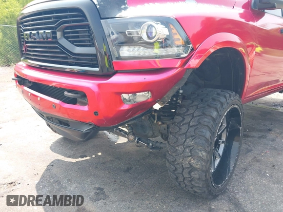 2018 Ram 2500 Laramie with VIN 3C6UR5NL4JG101943, listed as a IAAI auction lot 42351027 with 79,807 mi miles and . Bid and sale history available at DreamBid. Image 6.