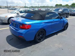 2016 BMW 2 Series M235i with VIN WBA1M1C55GV394210, listed as a IAAI auction lot 42487713 with 82,592 mi miles and . Bid and sale history available at DreamBid. Image 4.