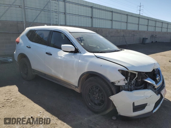 2017 Nissan Rogue SV with VIN KNMAT2MV5HP526382, listed as a Copart auction lot 49167525 with 144,337 mi miles and Salvage Title. Bid and sale history available at carsss.com. Image 4.