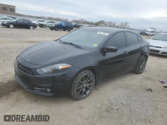2013 Dodge Dart SXT with VIN 1C3CDFBH2DD133434, listed as a Copart auction lot 80147064 with 141,678 mi miles and Clean Title. Bid and sale history available at carsss.com. Image 1.