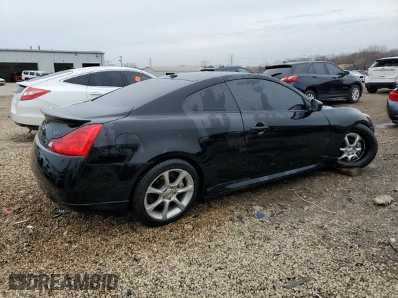 2009 Infiniti G37 Sport with VIN JNKCV64EX9M604585, listed as a Copart auction lot 51804545 with 79,642 mi miles and Salvage Title. Bid and sale history available at DreamBid. Image 3.