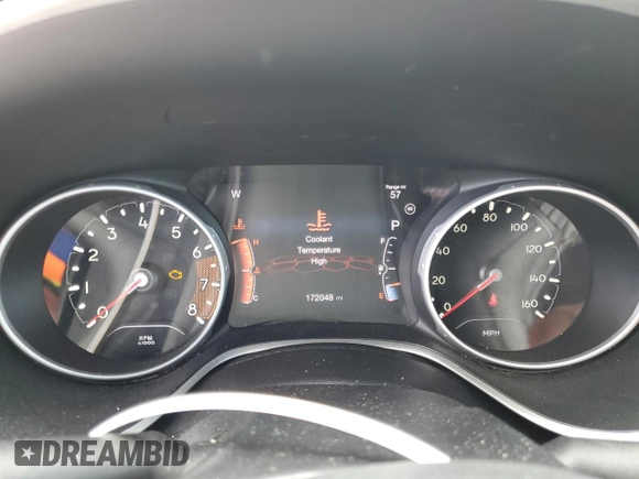 2021 Jeep Compass Limited with VIN 3C4NJDCB6MT602031, listed as a Copart auction lot 65061345 with 172,048 mi miles and Clean title. Bid and sale history available at DreamBid. Image 9.