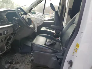 2021 Ford Transit Cargo with VIN 1FTBR1X84MKA46392, listed as a Copart auction lot 47795405 with 50,592 mi miles and Salvage title. Bid and sale history available at DreamBid. Image 7.