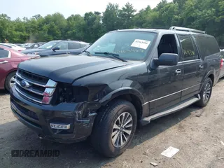 2015 Ford Expedition Max XLT with VIN 1FMJK1JT4FEF42223, listed as a IAAI auction lot 42463488 with 185,825 mi miles and . Bid and sale history available at DreamBid. Image 2.