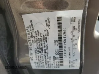 2003 Ford Focus ZTS with VIN 1FAHP38393W213650, listed as a Copart auction lot 86083814 with Not Provided miles and Salvage Title. Bid and sale history available at carsss.com. Image 13.