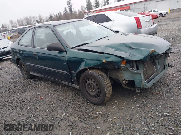 1999 Honda Civic DX with VIN 1HGEJ612XXL003343, listed as a IAAI auction lot 41883367 with 285,176 mi miles. Bid and sale history available at carsss.com. Image 1.