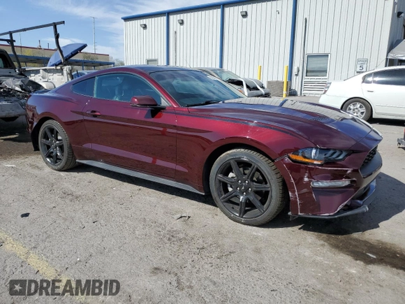 2018 Ford Mustang EcoBoost z VIN 1FA6P8TH0J5159939, wystawiony jako Copart lot #54256575 z przebiegiem 69 124 mil mil oraz Szkoda całkowita • Salvage title. Historia ofert i sprzedaży dostępna na DreamBid. Obrazek 4.
