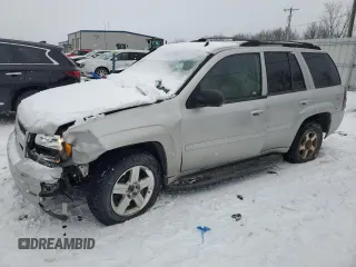 2007 Chevrolet TrailBlazer LT with VIN 1GNDT13S772177646, listed as a Copart auction lot 45743315 with 213,252 mi miles and Salvage Title. Bid and sale history available at DreamBid. Image 1.