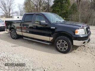 2008 Ford F-150 XLT with VIN 1FTPW14598FA28171, listed as a Copart auction lot 52708945 with 155,301 mi miles and Salvage Title. Bid and sale history available at carsss.com. Image 4.
