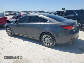 2016 Mazda 6 i Sport with VIN JM1GJ1U59G1458082, listed as a Copart auction lot 52247085 with 148,029 mi miles and Salvage Title. Bid and sale history available at DreamBid. Image 2.