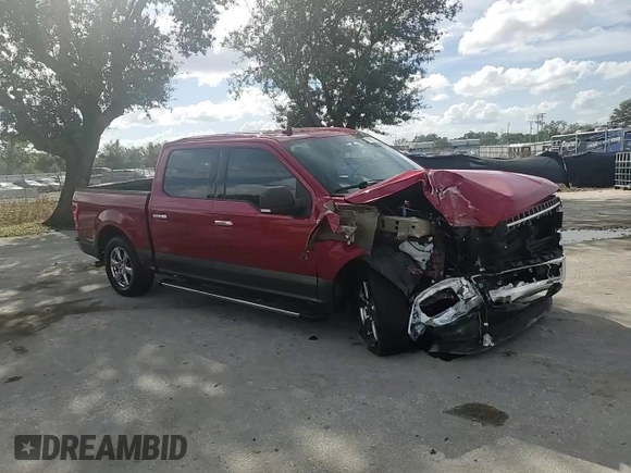 2020 Ford F-150 XL with VIN 1FTEW1CB7LFB88606, listed as a Copart auction lot 80005524 with 80,929 mi miles and Non Repairable. Bid and sale history available at carsss.com. Image 10.