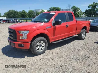 2016 Ford F-150 XLT with VIN 1FTFX1EF2GFD29895, listed as a Copart auction lot 62283055 with 109,375 mi miles and Salvage title. Bid and sale history available at DreamBid. Image 1.