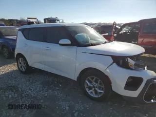 2022 Kia Soul LX with VIN KNDJ23AU3N7151995, listed as a Copart auction lot 86363844 with 61,488 mi miles and Salvage Title. Bid and sale history available at DreamBid. Image 4.
