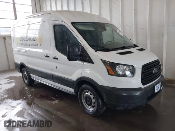 2017 Ford Transit Cargo with VIN 1FTYE1CM1HKA22579, listed as a IAAI auction lot 42342002 with 91,864 mi miles and . Bid and sale history available at DreamBid. Image 1.