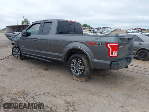 2015 Ford F-150 XLT with VIN 1FTEX1EP7FFA52955, listed as a IAAI auction lot 40799137 with 134,290 mi miles. Bid and sale history available at carsss.com. Image 3.