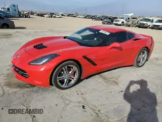 2017 Chevrolet Corvette 1LT with VIN 1G1YB2D74H5102117, listed as a Copart auction lot 41619615 with 28,631 mi miles and Salvage Title. Bid and sale history available at carsss.com. Image 1.