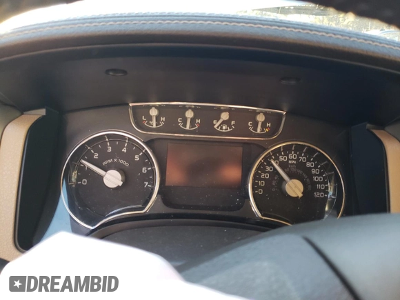 2012 Ford F-150 XL with VIN 1FTFW1ETXCFC89424, listed as a Copart auction lot 87043494 with Not provided miles and Salvage title. Bid and sale history available at DreamBid. Image 9.