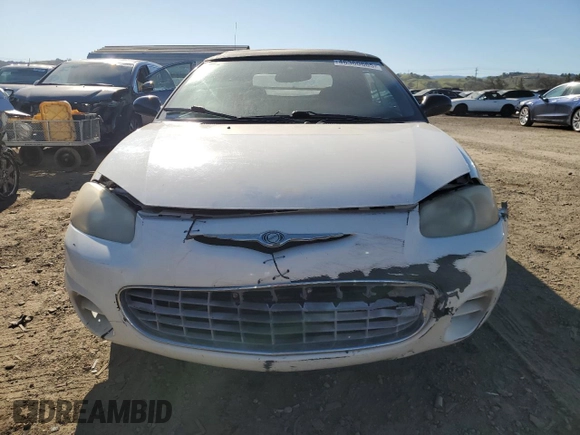 2001 Chrysler Sebring with VIN 1C3EL45U91N680313, listed as a Copart auction lot 46360665 with 147,546 mi miles and Salvage Title. Bid and sale history available at DreamBid. Image 5.