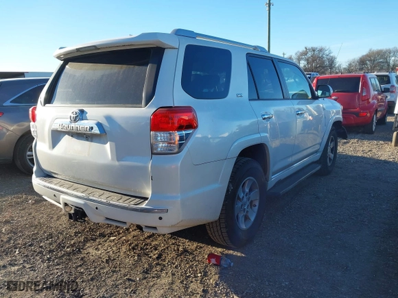 2011 Toyota 4Runner SR5 with VIN JTEZU5JR4B5019223, listed as a IAAI auction lot 41251726 with 157,173 mi miles. Bid and sale history available at carsss.com. Image 4.