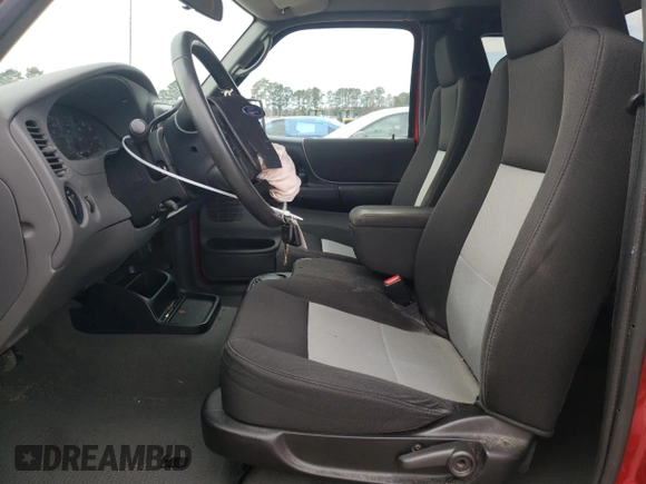 2009 Ford Ranger XLT with VIN 1FTYR44E19PA12488, listed as a Copart auction lot 42114385 with 55,023 mi miles and Salvage Title. Bid and sale history available at carsss.com. Image 7.