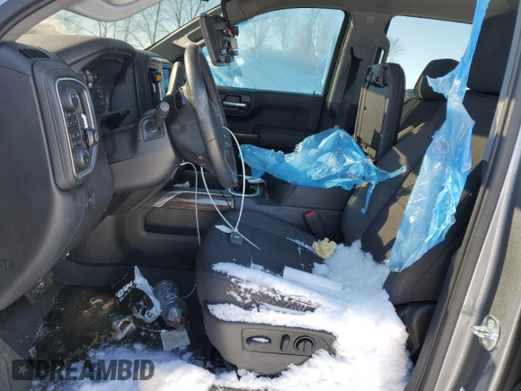2021 Chevrolet Silverado 1500 RST with VIN 1GCUYEEL0MZ447102, listed as a Copart auction lot 88479115 with 0 mi miles and Salvage Title. Bid and sale history available at carsss.com. Image 7.