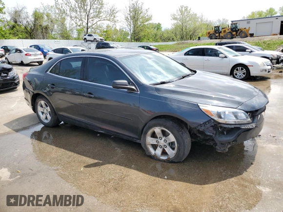 2014 Chevrolet Malibu LS with VIN 1G11B5SL2EF149364, listed as a Copart auction lot 54675135 with 96,940 mi miles and Salvage Title. Bid and sale history available at DreamBid. Image 4.
