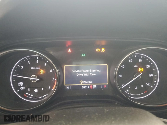 2020 Buick Encore GX Essence с VIN KL4MMGSL8LB106866, выставлен на аукционе Copart как лот 53574845 с пробегом 80 317 миль миль и Чистый • Clean title. История ставок и продаж доступна на DreamBid. Изображение 9.