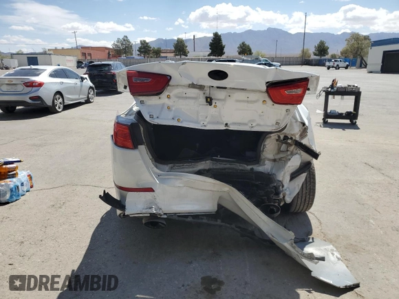 2015 Kia Optima SX Turbo with VIN 5XXGR4A6XFG508174, listed as a Copart auction lot 55863945 with 38,794 mi miles and Salvage title. Bid and sale history available at DreamBid. Image 6.