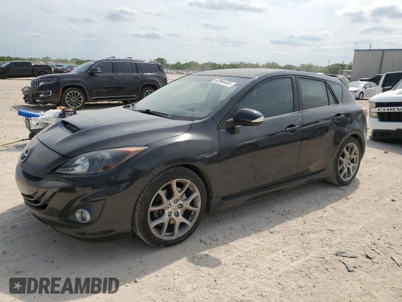 2010 Mazda 3 with VIN JM1BL1H38A1292822, listed as a Copart auction lot 52964455 with 141,008 mi miles and Salvage Title. Bid and sale history available at carsss.com. Image 1.