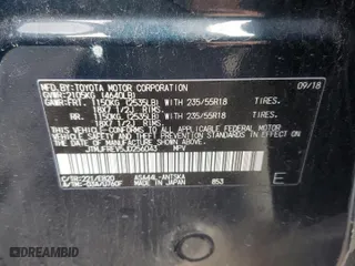 2018 Toyota RAV4 SE with VIN JTMJFREV5JD256043, listed as a Copart auction lot 75988284 with 101,468 mi miles and Salvage Title. Bid and sale history available at carsss.com. Image 13.