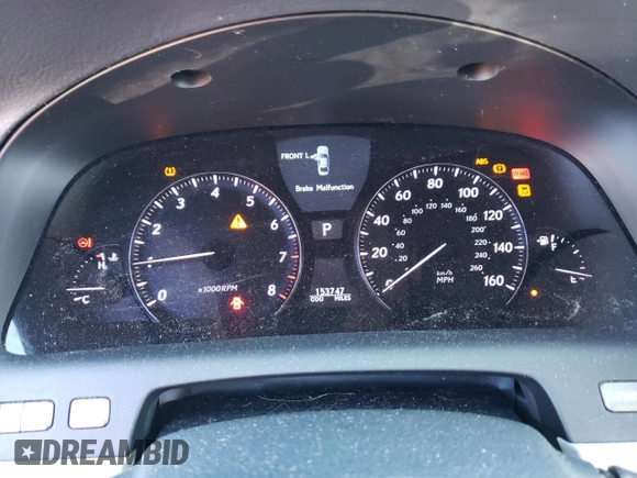 2012 Lexus LS 460 z VIN JTHBL5EF3C5112906, wystawiony jako Copart lot #88522745 z przebiegiem 153 747 mil mil oraz Czysty tytuł • Clean title. Historia ofert i sprzedaży dostępna na DreamBid. Obrazek 9.