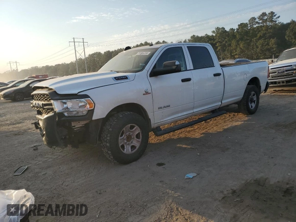 2019 Ram 2500 Tradesman with VIN 3C6UR4HL4KG712885, listed as a Copart auction lot 74555284 with 158,352 mi miles and Salvage Title. Bid and sale history available at carsss.com. Image 1.