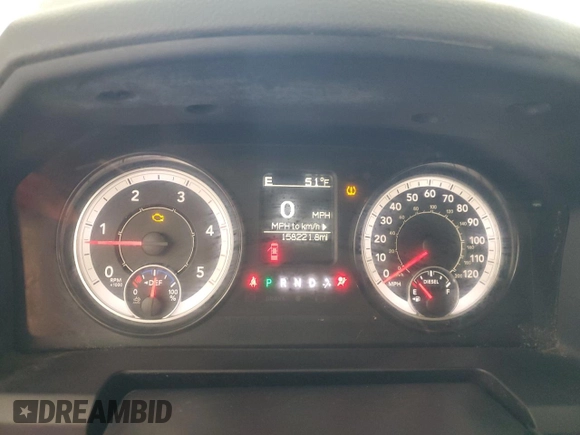 2018 Ram 2500 SLT with VIN 3C6UR5DL3JG245808, listed as a Copart auction lot 55482055 with 158,221 mi miles and Salvage title. Bid and sale history available at DreamBid. Image 9.