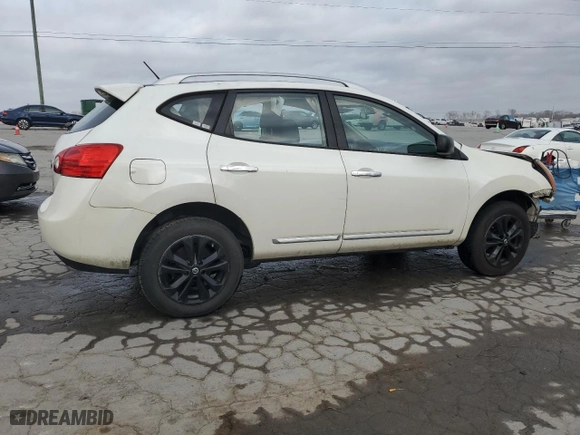 2015 Nissan Rogue Select S with VIN JN8AS5MT5FW660187, listed as a Copart auction lot 49290865 with 143,453 mi miles and Salvage Title. Bid and sale history available at carsss.com. Image 3.