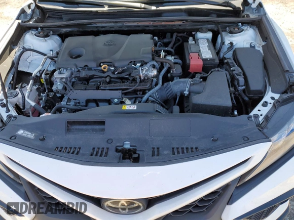 2023 Toyota Camry SE with VIN 4T1G11AKXPU815080, listed as a Copart auction lot 53675035 with 27,634 mi miles and Salvage Title. Bid and sale history available at DreamBid. Image 12.