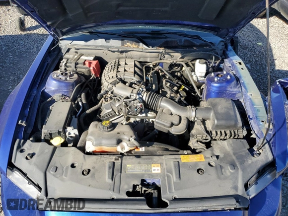 2013 Ford Mustang V6 with VIN 1ZVBP8AM9D5267518, listed as a Copart auction lot 47307545 with 109,784 mi miles and Salvage title. Bid and sale history available at DreamBid. Image 11.