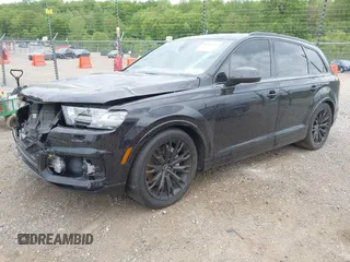 2018 Audi Q7 Prestige with VIN WA1VAAF79JD049196, listed as a IAAI auction lot 42307413 with 85,552 mi miles and . Bid and sale history available at DreamBid. Image 2.