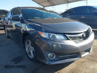 2012 Toyota Camry L with VIN 4T1BF1FK7CU183735, listed as a IAAI auction lot 41677061 with 185,399 mi miles and . Bid and sale history available at carsss.com. Image 1.