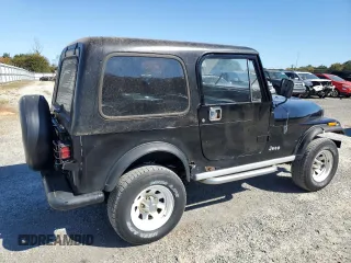 1985 Jeep CJ with VIN 1JCCM87E2FT135665, listed as a Copart auction lot 77665374 with 181,500 mi miles and Clean Title. Bid and sale history available at carsss.com. Image 3.