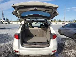 2007 Acura RDX Tech Pkg with VIN 5J8TB185X7A024552, listed as a Copart auction lot 42318055 with 239,867 mi miles and Salvage Title. Bid and sale history available at carsss.com. Image 6.