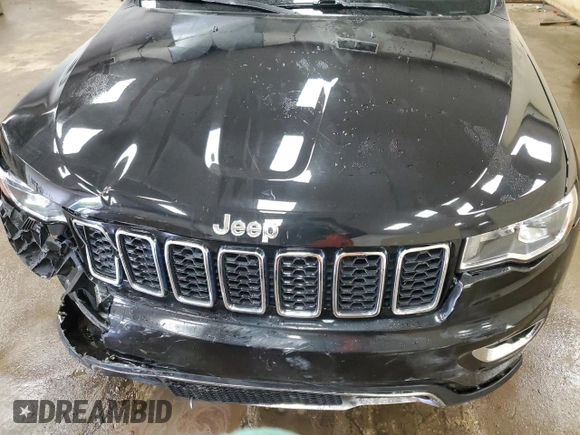 2021 Jeep Grand Cherokee Limited with VIN 1C4RJFBG5MC736065, listed as a Copart auction lot 58471845 with 42,280 mi miles and Non repairable. Bid and sale history available at DreamBid. Image 12.
