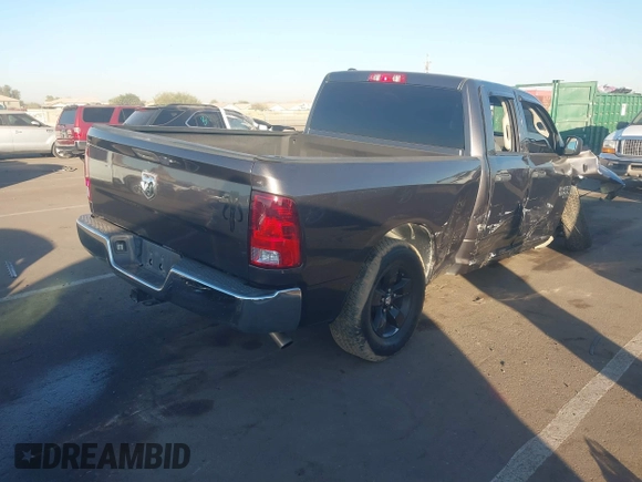 2019 Ram 1500 Classic Tradesman with VIN 1C6RR6FG7KS683916, listed as a IAAI auction lot 41133449 with 94,742 mi miles. Bid and sale history available at carsss.com. Image 4.
