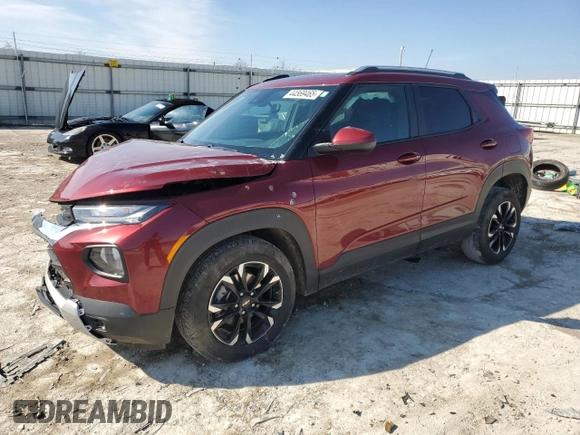 2023 Chevrolet TrailBlazer LT with VIN KL79MPS27PB154364, listed as a Copart auction lot 44569465 with 44,796 mi miles and Salvage Title. Bid and sale history available at DreamBid. Image 1.