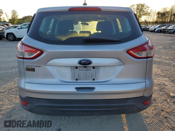 2014 Ford Escape S with VIN 1FMCU0F77EUB23893, listed as a Copart auction lot 52573985 with 101,383 mi miles and Salvage Title. Bid and sale history available at carsss.com. Image 6.