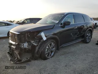 2024 Infiniti QX60 Luxe с VIN 5N1DL1FS7RC341460, выставлен на аукционе Copart как лот 43569605 с пробегом 4 080 миль миль и Списание • Salvage title. История ставок и продаж доступна на DreamBid. Изображение 1.