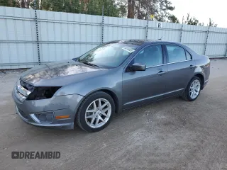 2012 Ford Fusion SEL with VIN 3FAHP0JA3CR340968, listed as a Copart auction lot 48044005 with 144,872 mi miles and Salvage Title. Bid and sale history available at carsss.com. Image 1.